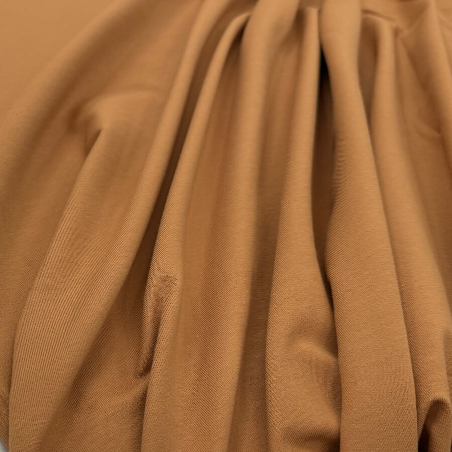 Soft Loop Back French Terry Jersey - Caramel - Image 2