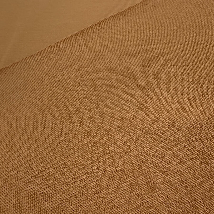 Soft Loop Back French Terry Jersey - Caramel - Image 4