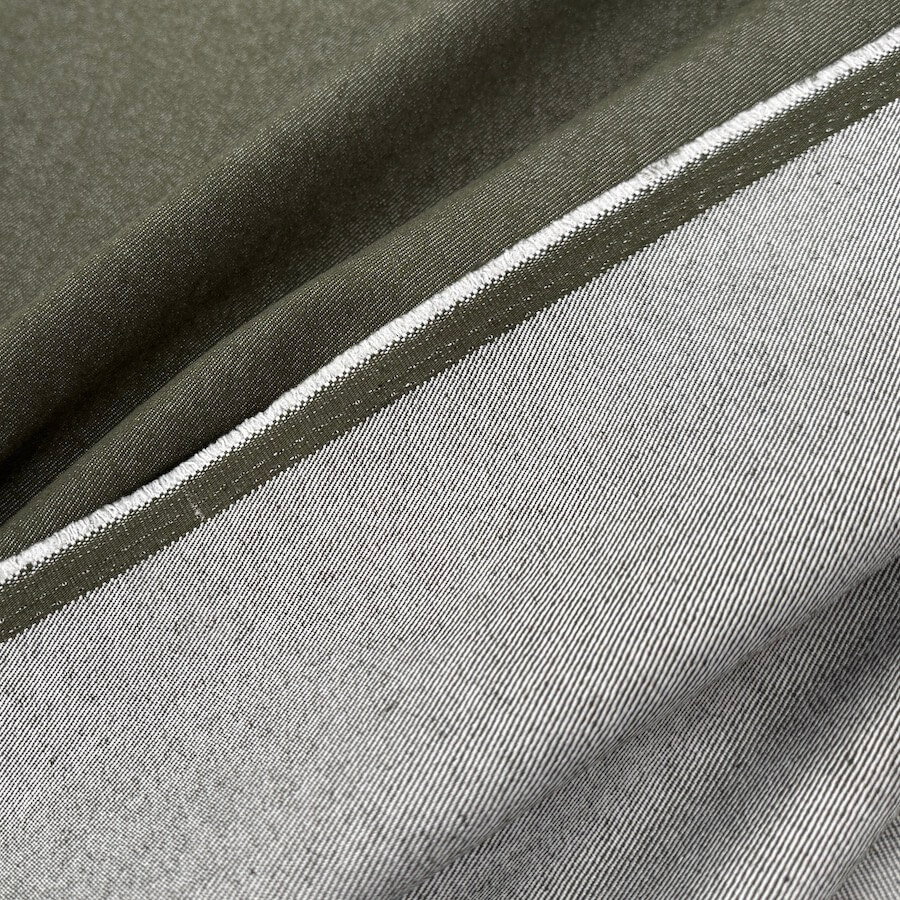 7.5oz Stretch Denim - Khaki - Image 3
