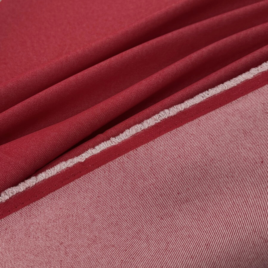 7.5oz Stretch Denim - Red - Image 3