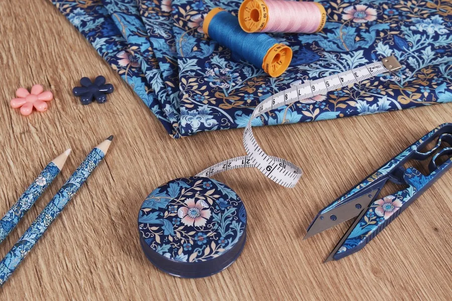 William Morris Inspired Sewing Gifts: Retractable Tape Measure - Image 2