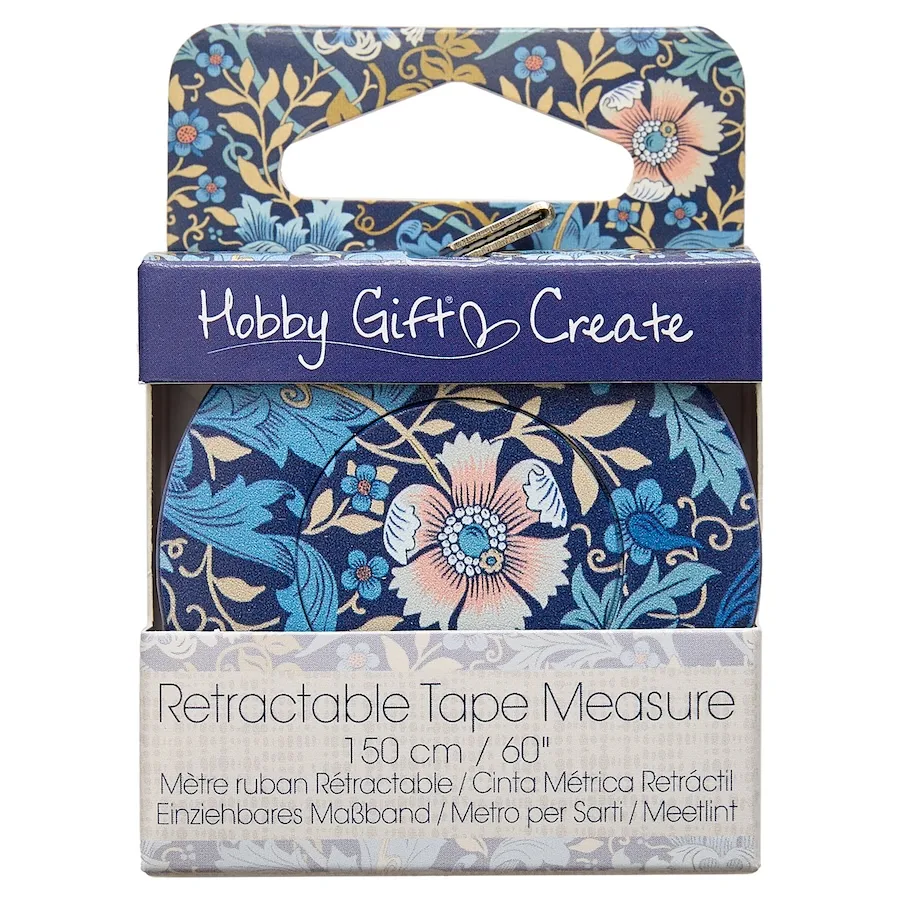 William Morris Inspired Sewing Gifts: Retractable Tape Measure