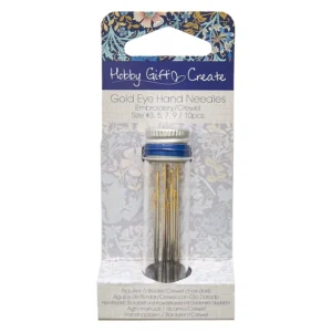 William Morris Inspired Sewing Gifts: Gold Eye Embroidery Needles