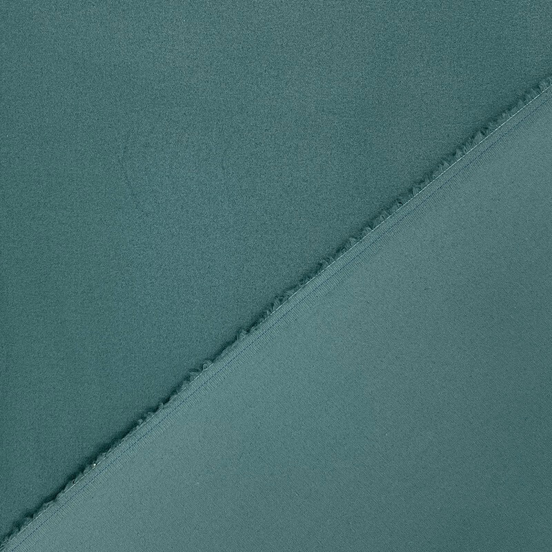 Brushed Stretch Cotton Canvas - Ocean - Image 3