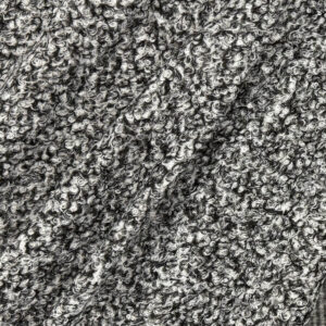 Textured Boucle Fabric - Grey/White