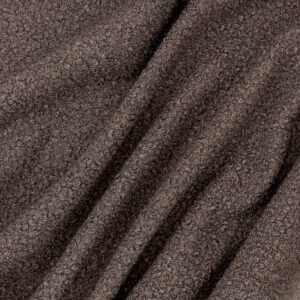 Textured Boucle Fabric - Dark Brown