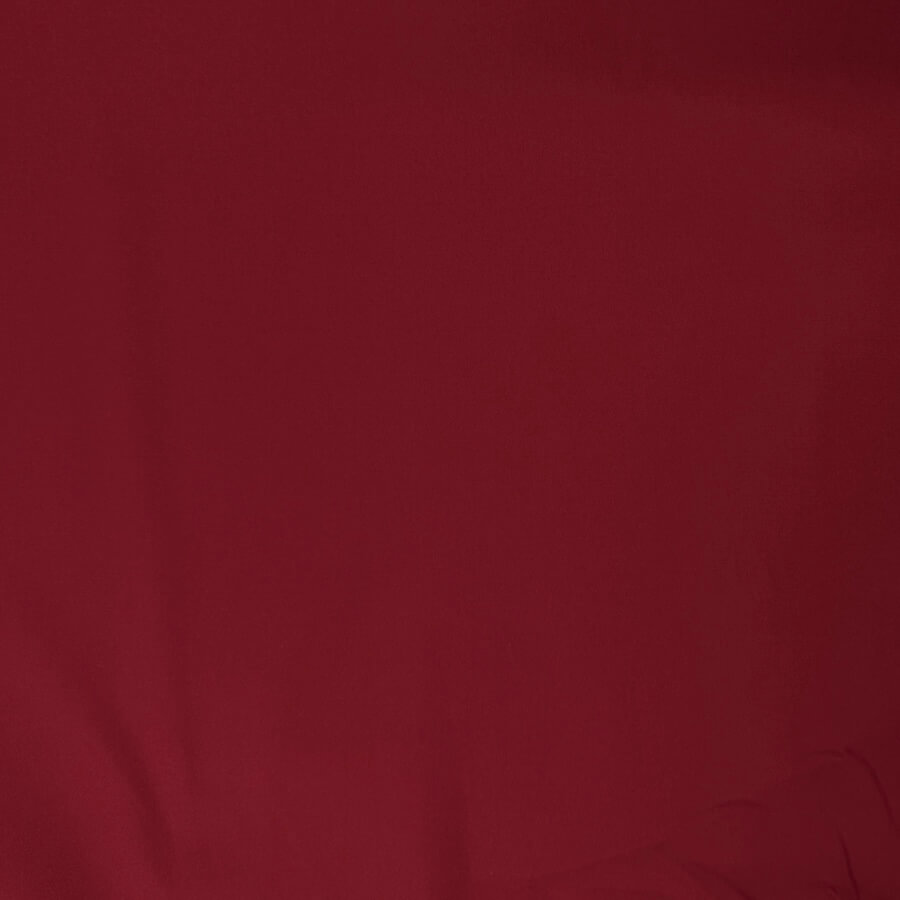 Brushed Stretch Cotton Canvas - Dark Red - Image 4