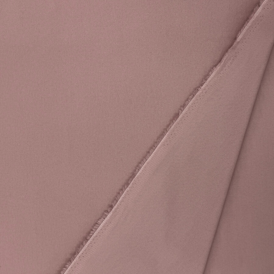 Brushed Stretch Cotton Canvas - Dusky Pink - Image 3