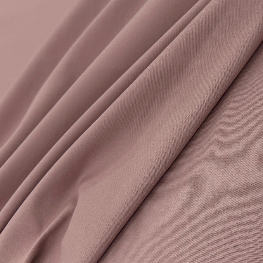 Brushed Stretch Cotton Canvas - Dusky Pink - Image 2
