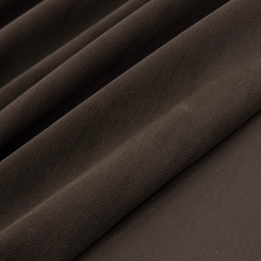 100% Cotton Babycord - Chocolate Brown - Image 4