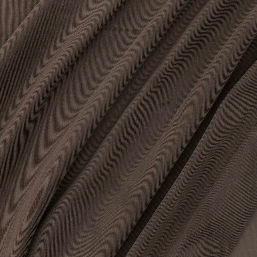 100% Cotton Babycord - Chocolate Brown