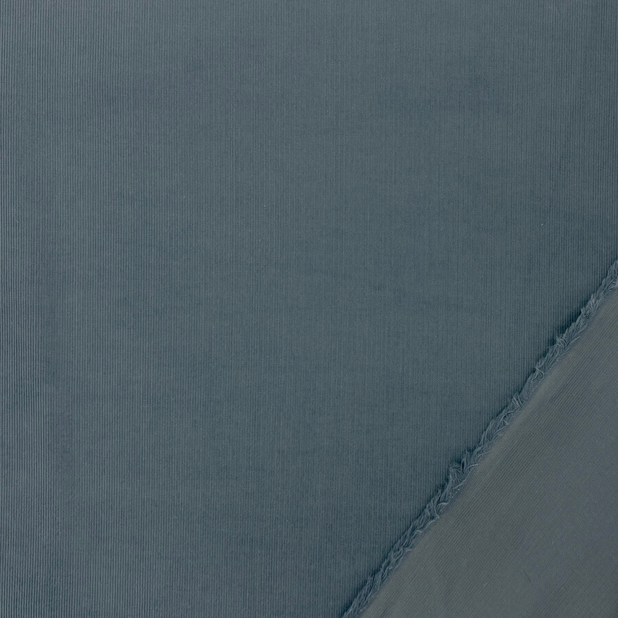 100% Cotton Babycord - Denim Blue - Image 3