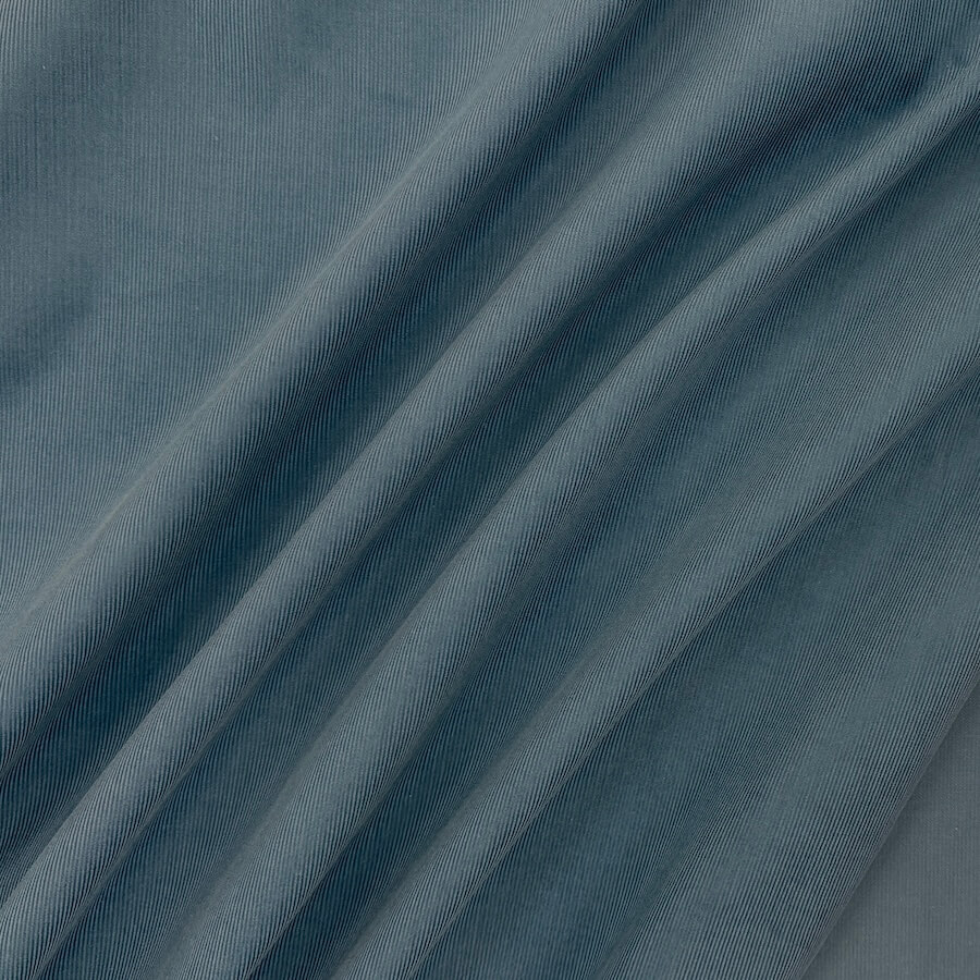 100% Cotton Babycord - Denim Blue