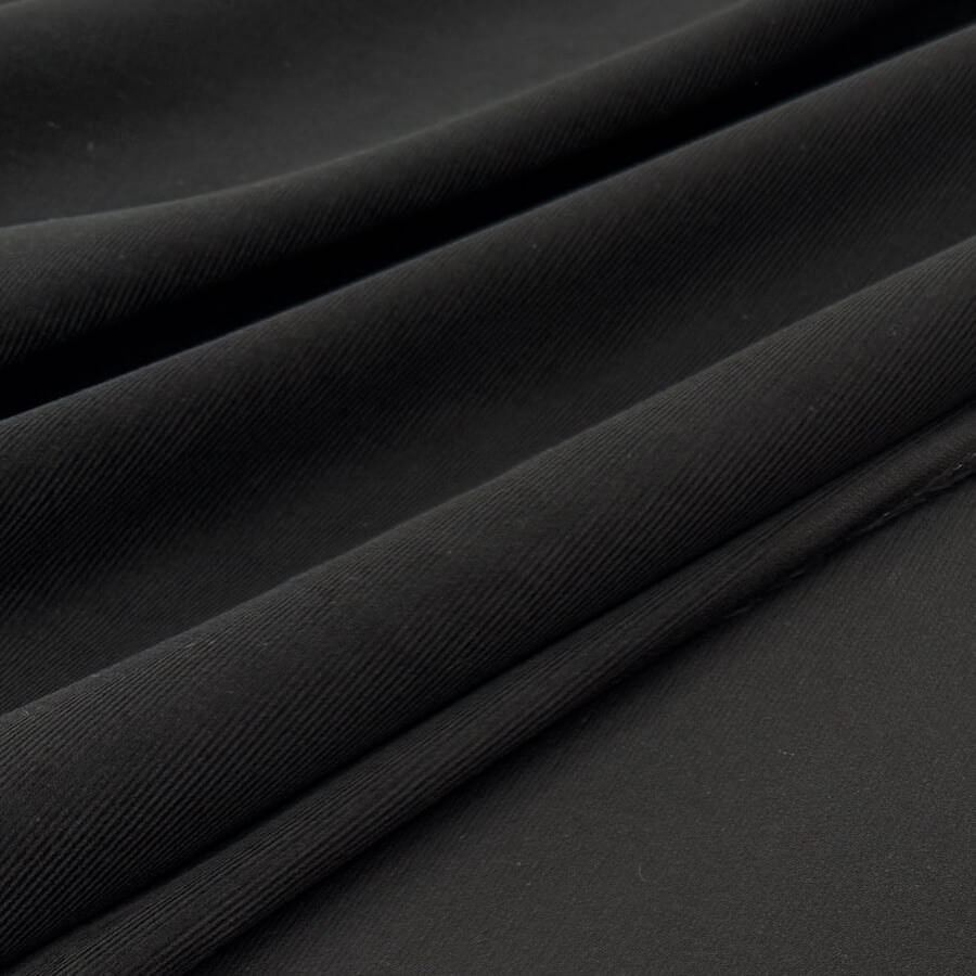 100% Cotton Babycord - Black