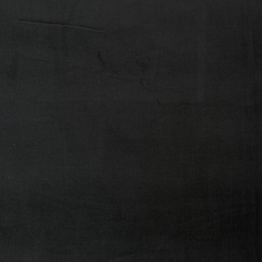 100% Cotton Babycord - Black - Image 3