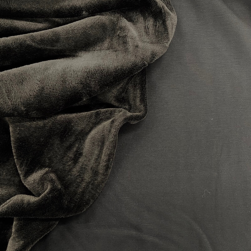 Alpine Fleece Sweatshirt Jersey - Black