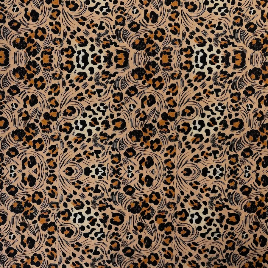 Cotton Viscose Twill - Animal Print - Image 5