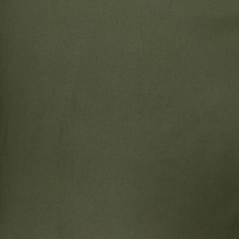 Brushed Stretch Cotton Canvas - Olive - Image 5