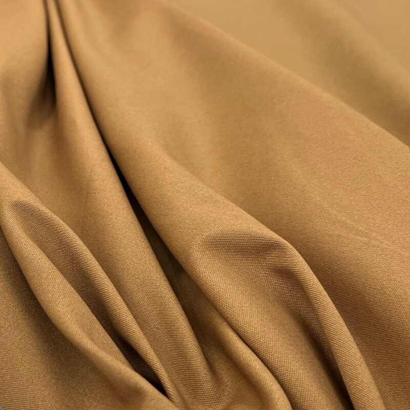 Brushed Stretch Cotton Canvas - Tumeric