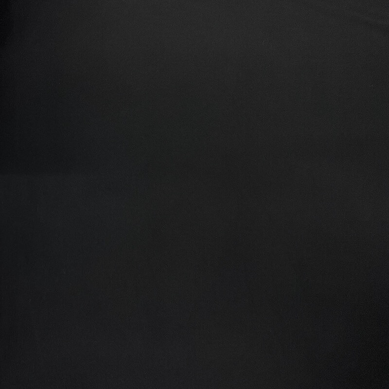 Brushed Stretch Cotton Canvas - Black - Image 5