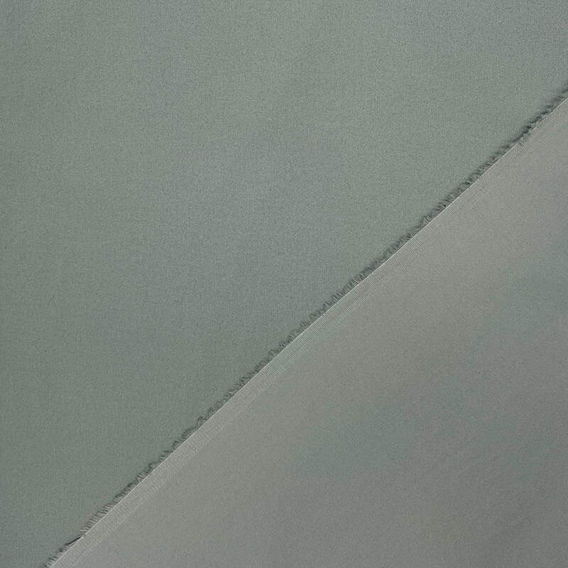 Brushed Stretch Cotton Canvas - Mint - Image 4