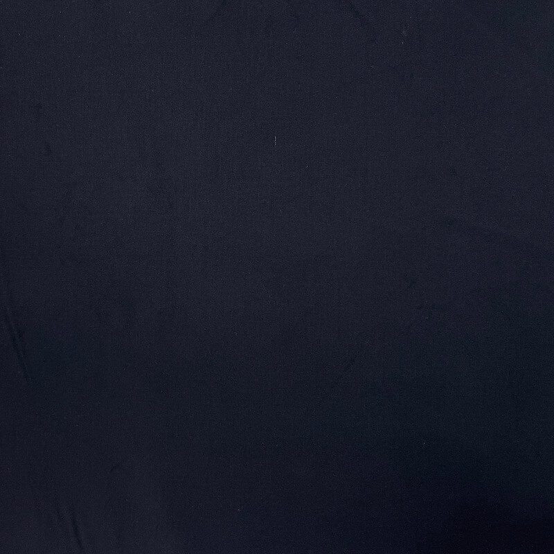 Brushed Stretch Cotton Canvas - Navy - Image 2