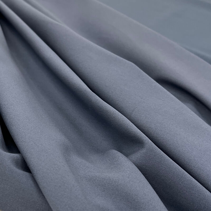 Brushed Stretch Cotton Canvas - Denim