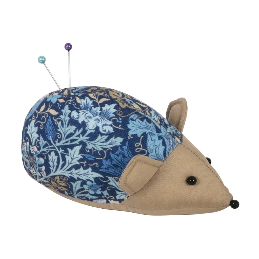 William Morris Inspired Sewing Gifts: Hedgehog Pin Cushion