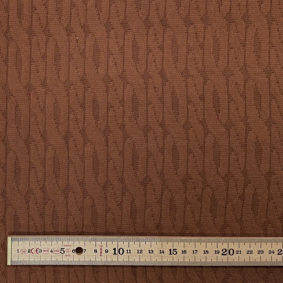 Double Knit Cable Jersey - Copper - Image 4