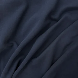 Organic Cotton Heavy Sweatshirt Jersey - Prussian Blue