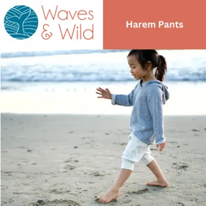 Waves & Wild Harem Pants PDF Pattern - Child