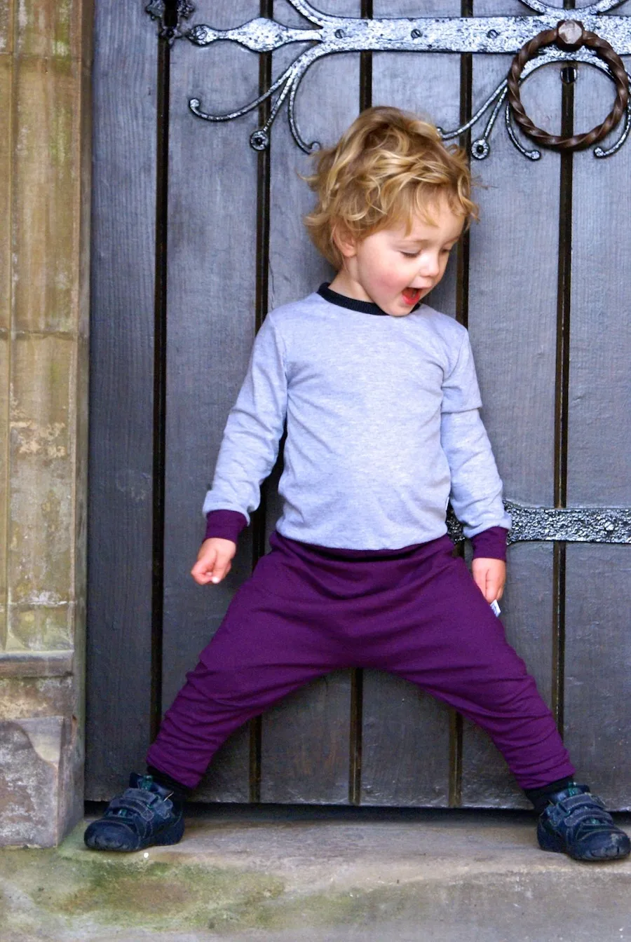 Waves & Wild Harem Pants PDF Pattern - Child - Image 3