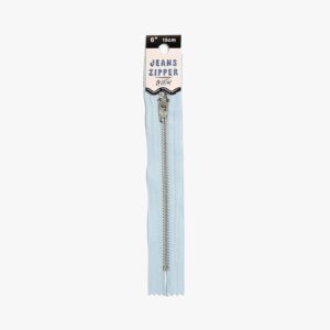 Kylie and the Machine Jeans Zipper - 15cm/6" - Light Blue