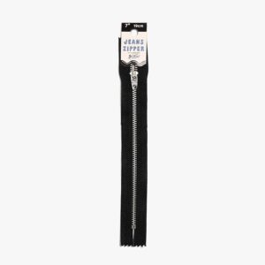 Kylie and the Machine Jeans Zipper - 19cm/7" - Black
