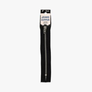 Kylie and the Machine Jeans Zipper - 15cm/6" - Black