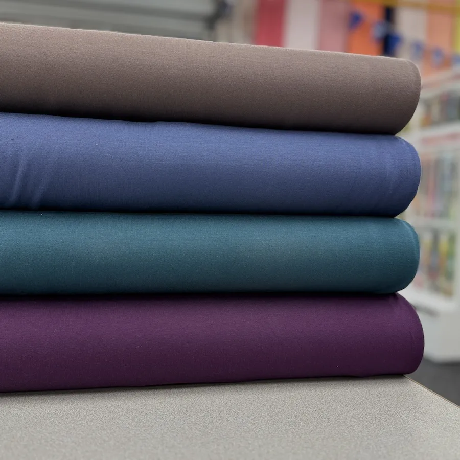 Modal Loop Back French Terry Jersey - Deep Petrol - Image 2