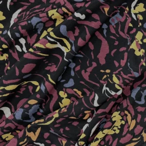 Printed Double Knit Ponte Roma - Abstract