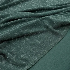 Lurex Jersey - Bottle Green