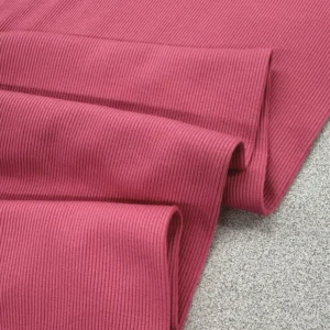 2x2 Wide Width Tubular Rib/Cuffing - Candy