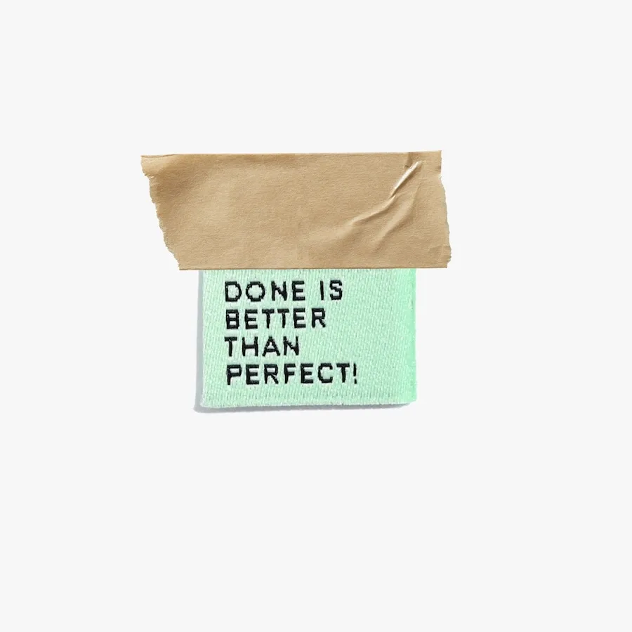 Pack of 6 Woven Sewing Labels by Kylie and the Machine – Mighty Minis - Image 4