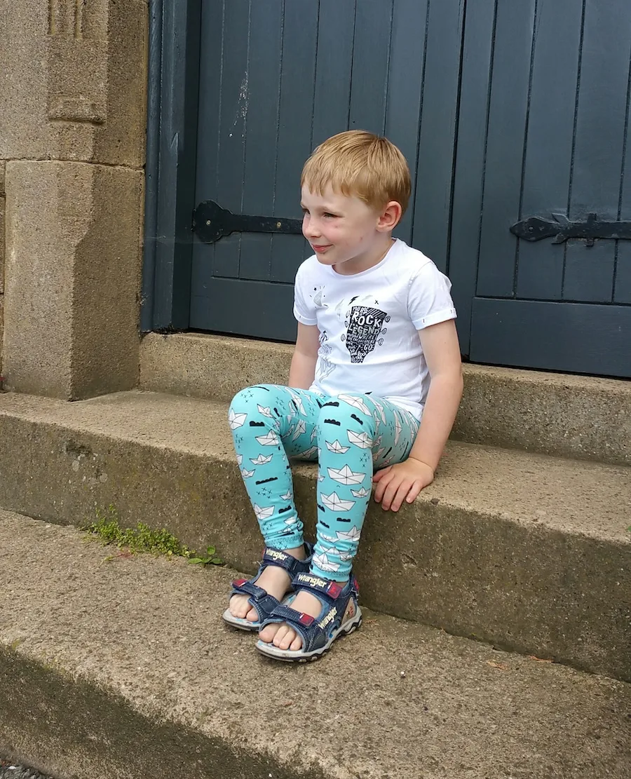 Waves & Wild Lightning Leggings PDF Pattern - Child - Image 5