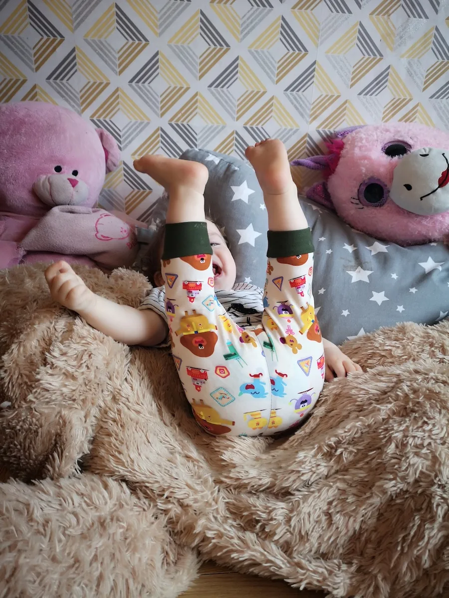 Waves & Wild Lightning Leggings PDF Pattern - Child - Image 6