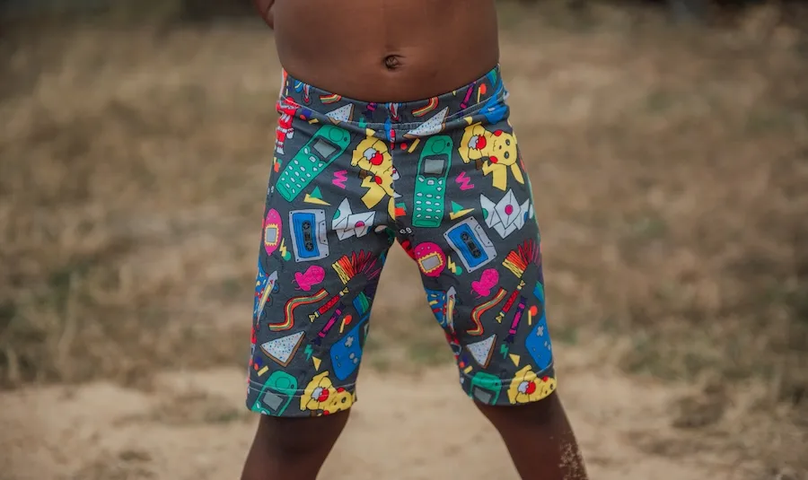 Waves & Wild Lightning Leggings PDF Pattern - Child - Image 3