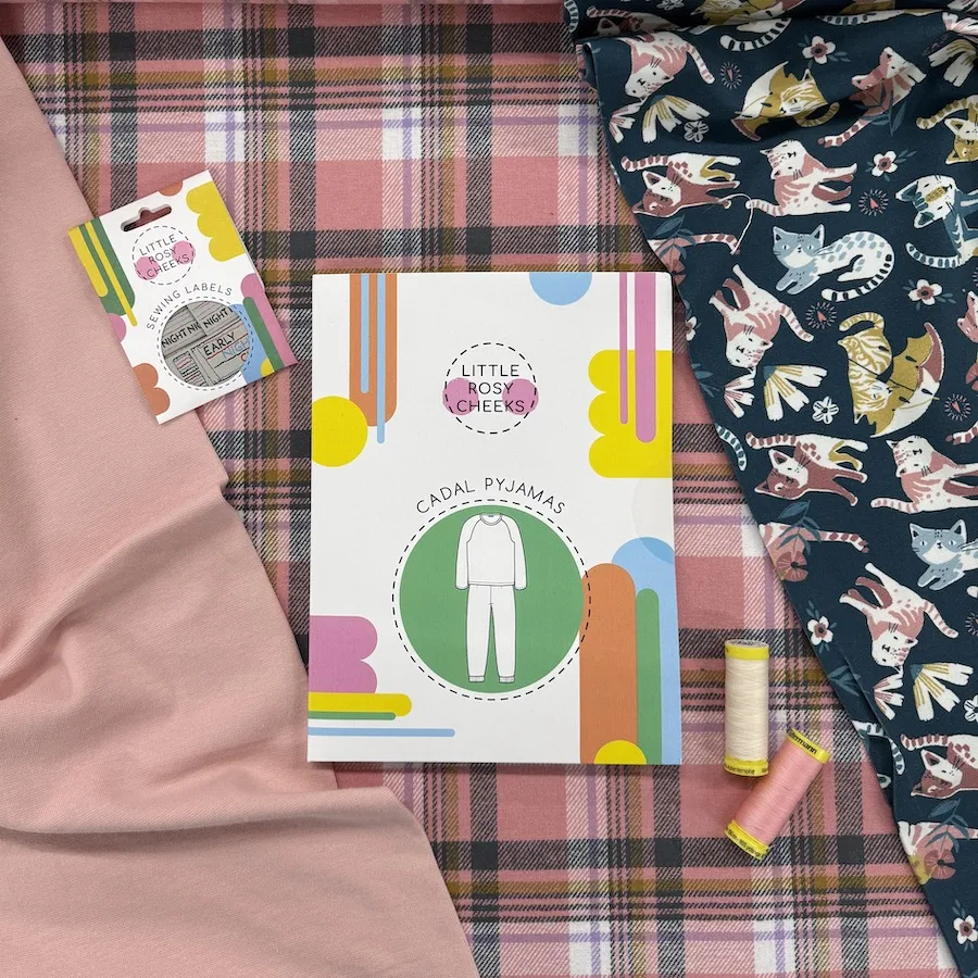 Little Rosy Cheeks Children's Sewing Pattern - Cadal Pyjamas