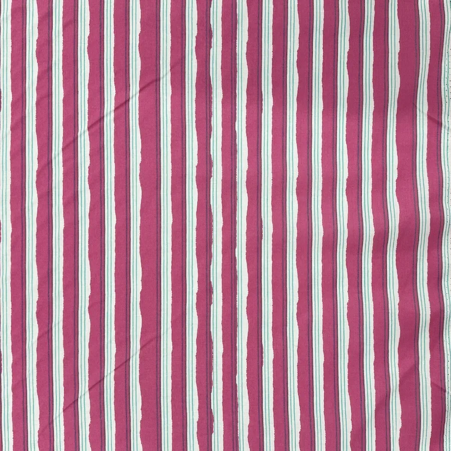 100% Cotton Voile - Irregular Stripes - Image 2