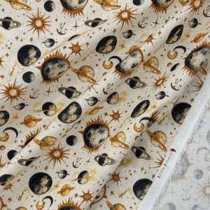 Little Johnny 100% Cotton Poplin - Planets