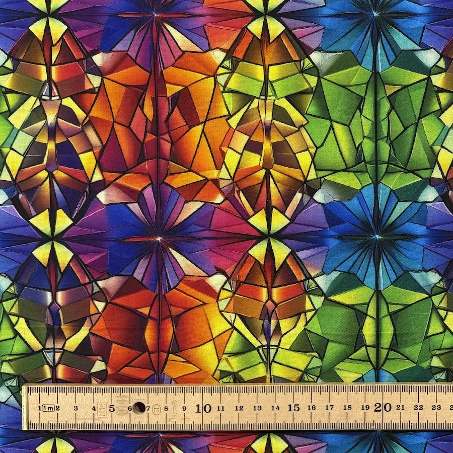 Little Johnny 100% Cotton Poplin - Kaleidoscope - Image 2