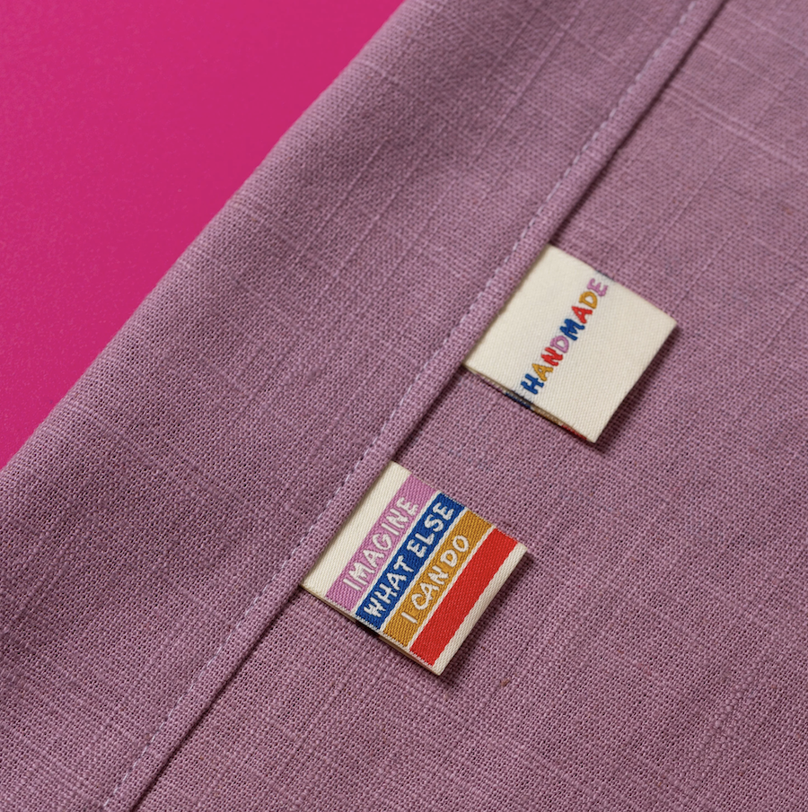 Pack of 6 Woven Sewing Labels by Little Rosy Cheeks – Imagine What Else I Can Do 3.0 - Image 5