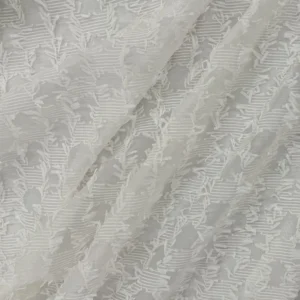 Feather Textured Cotton - Ecru