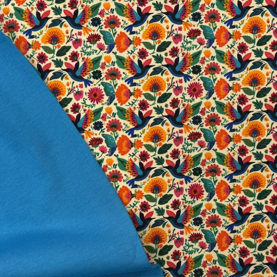 Cotton Lycra Jersey - Kingfisher - Image 7